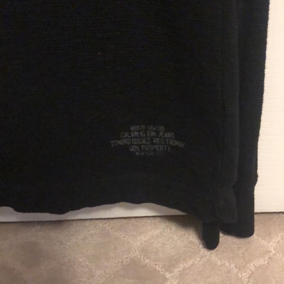 Mens Black Calvin Klein Jeans Sweater (Size S) - Picture 3 of 4